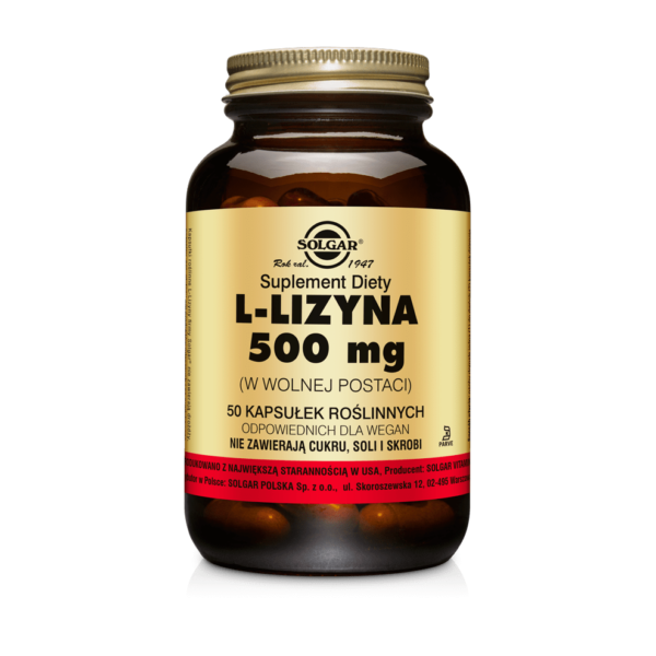 25 SOLGAR G6 L Lizyna 500 mg 600x600
